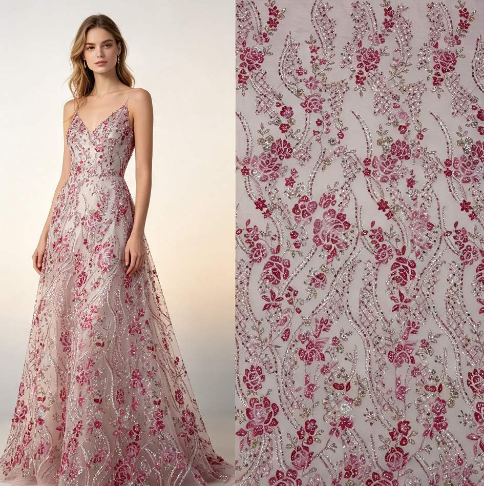 Beaded Lace — QH0013 — Beaded Lace — QH0013