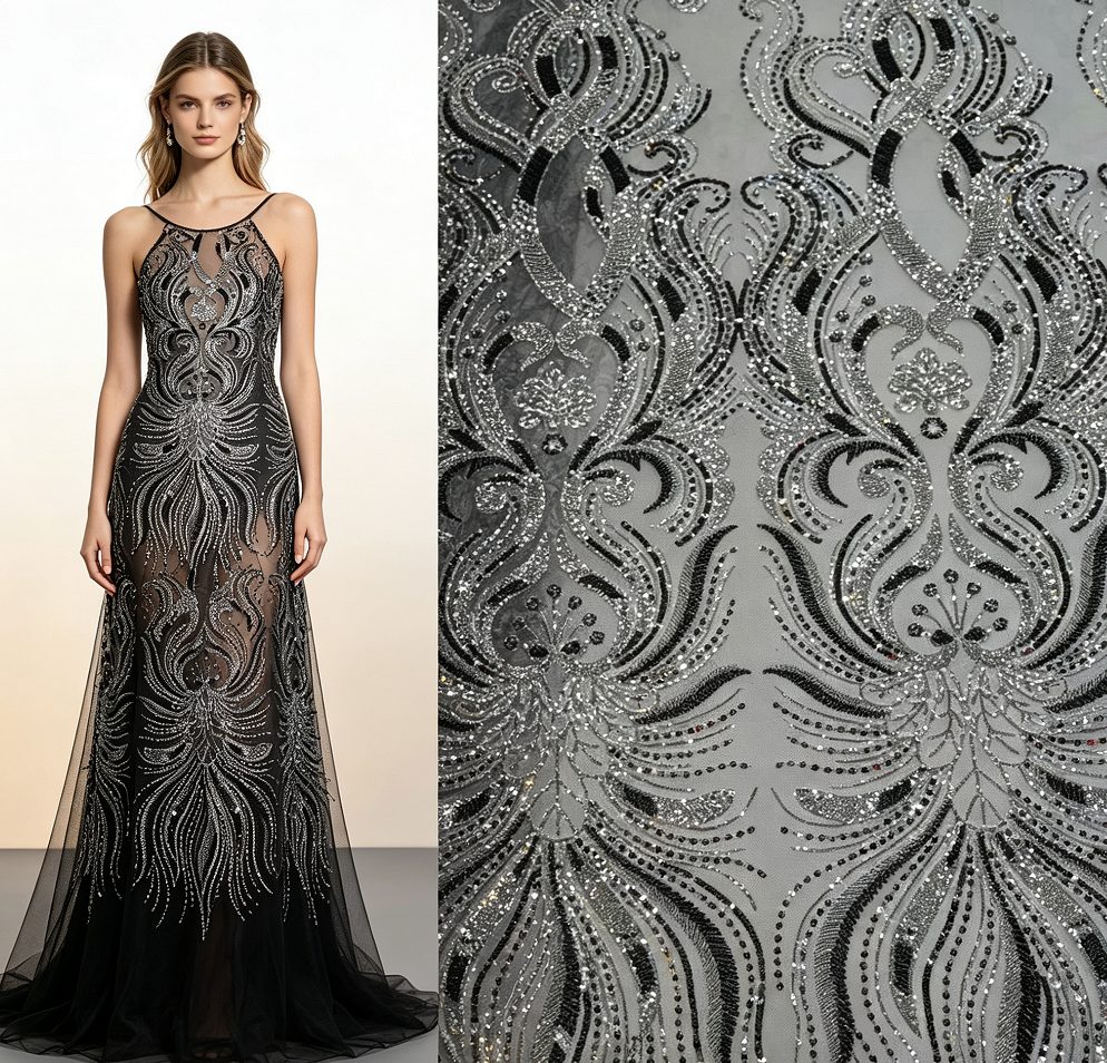 Beaded Lace — QH0019 — Beaded Lace — QH0019