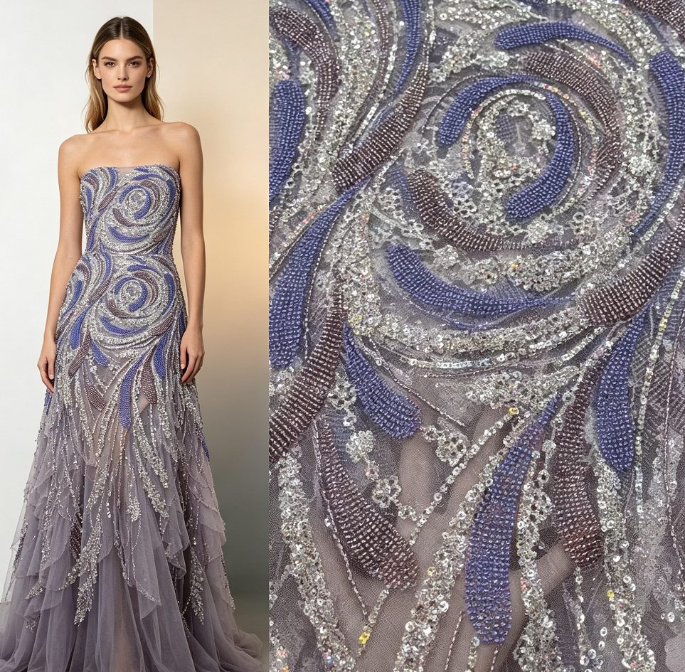 Beaded Lace — QH0021 — Beaded Lace — QH0021