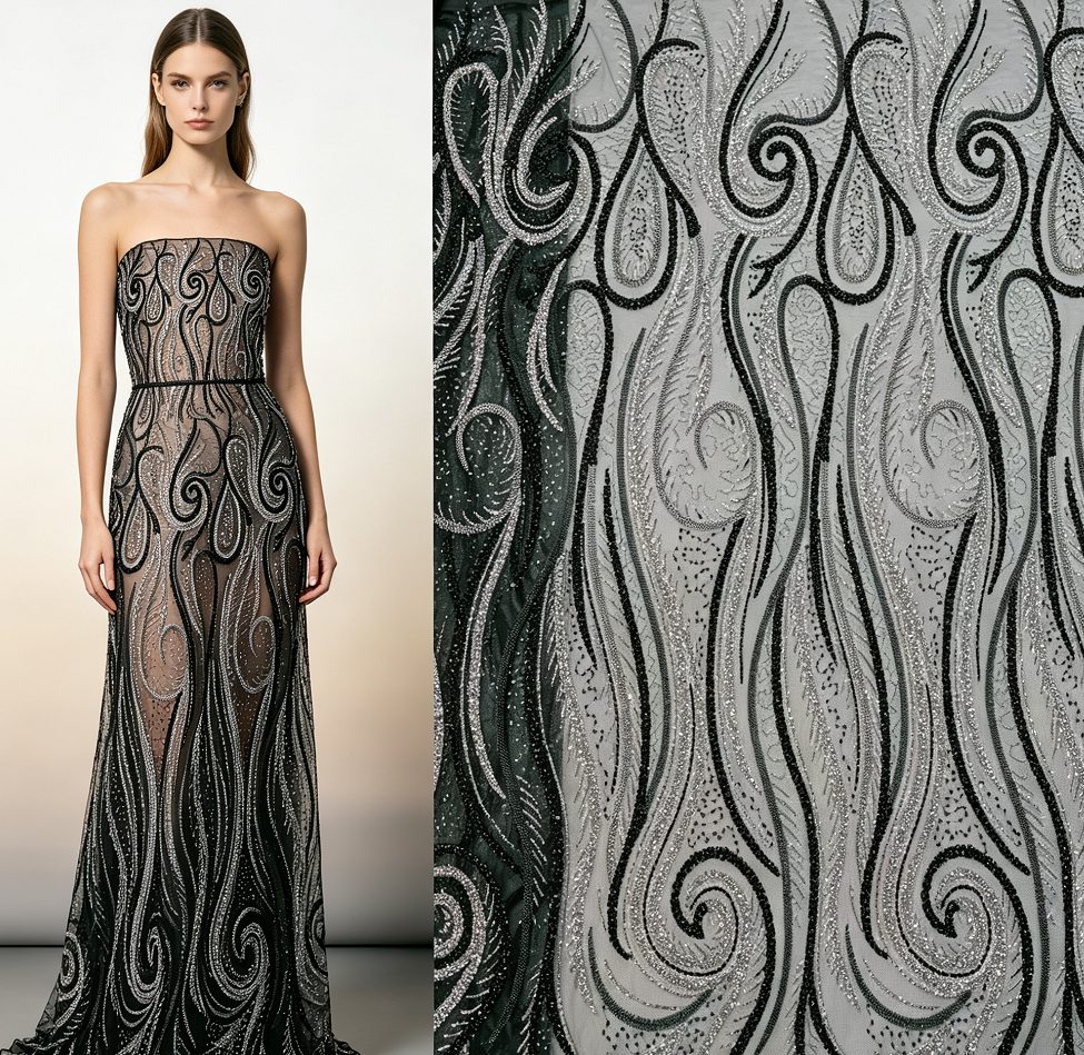 Beaded Lace — QH0025 — Beaded Lace — QH0025