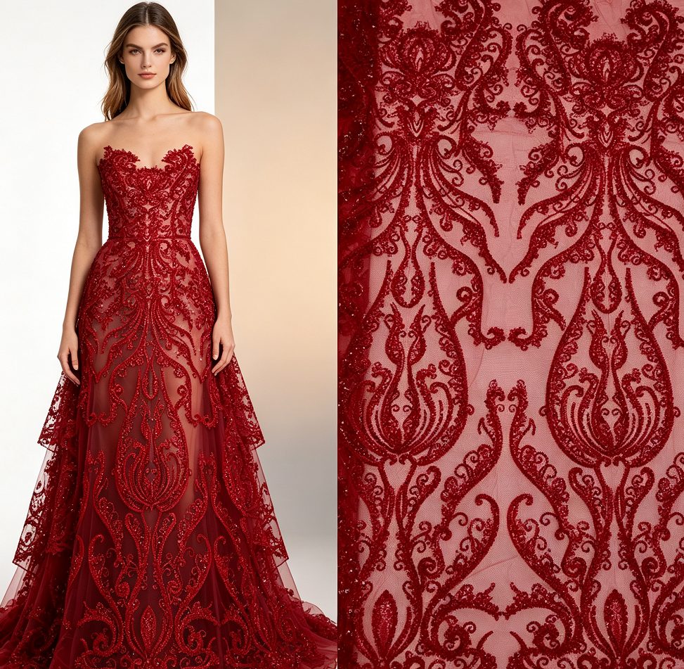 Beaded Lace — QH0034 — Beaded Lace — QH0034