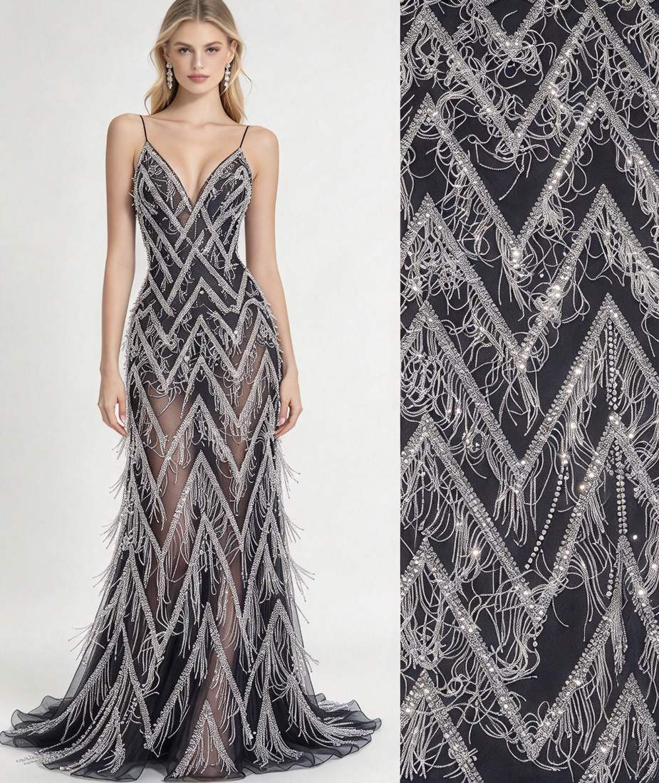 Beaded Lace — SZ0966 — vista 3