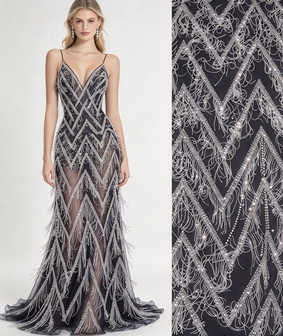 Beaded Lace — SZ0966 — Beaded Lace — SZ0966