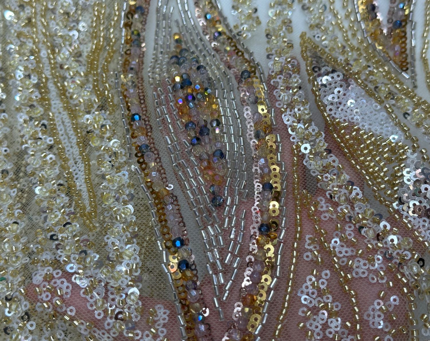 Beaded Lace — SZ1114 — view 3