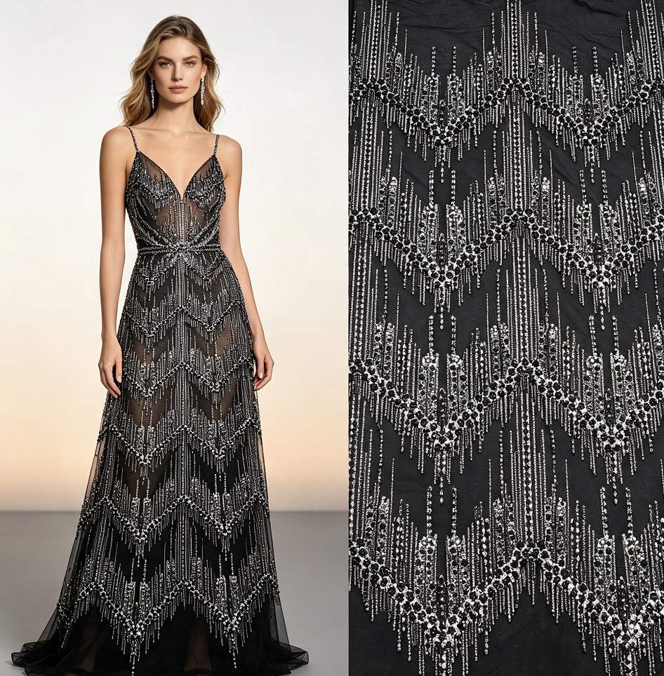 Beaded Lace — SZ1139 — عرض 8