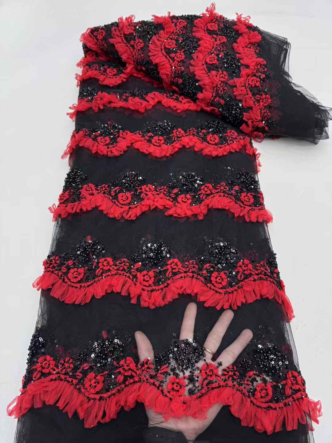 Beaded Lace — SZ1141 — view 2