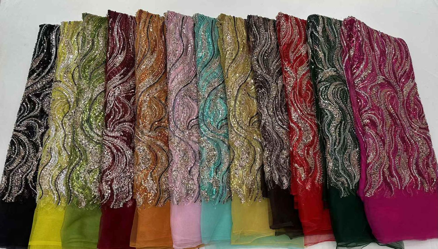 Beaded Lace — SZ1154 — view 2