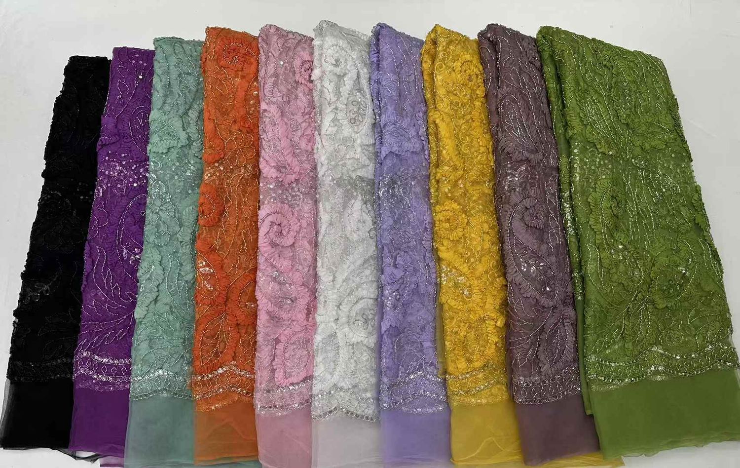 Beaded Lace — SZ1155 — view 2