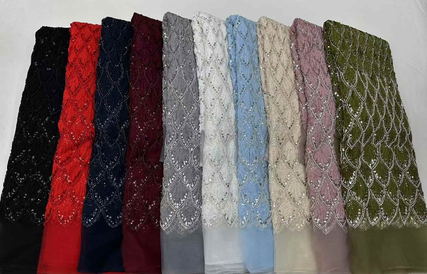Beaded Lace — SZ1185 — view 3