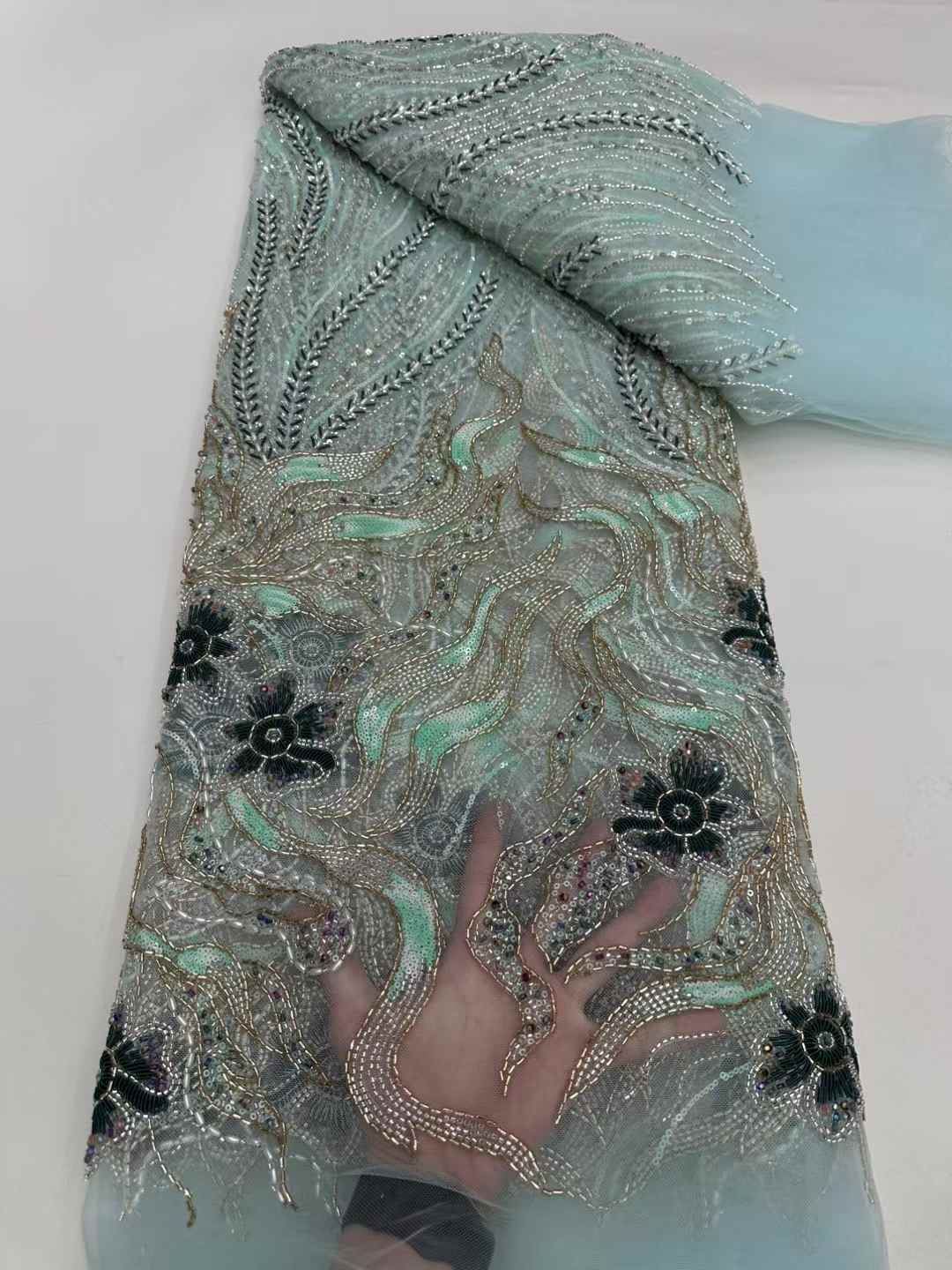 Beaded Lace — SZ1188 — view 2