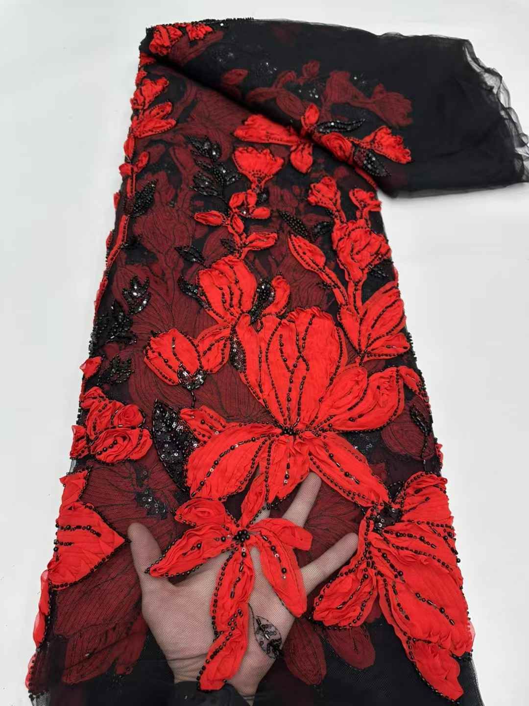 Beaded Lace — SZ1201 — view 3