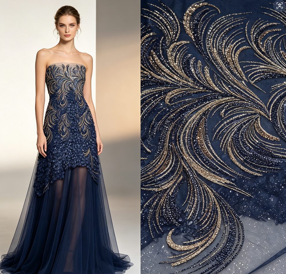 Beaded Lace — SZ1220 — Beaded Lace — SZ1220