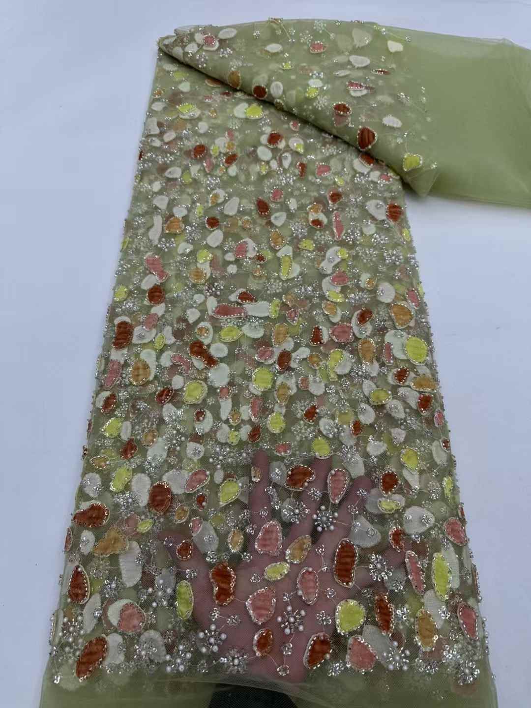 Beaded Lace — SZ1246 — view 3