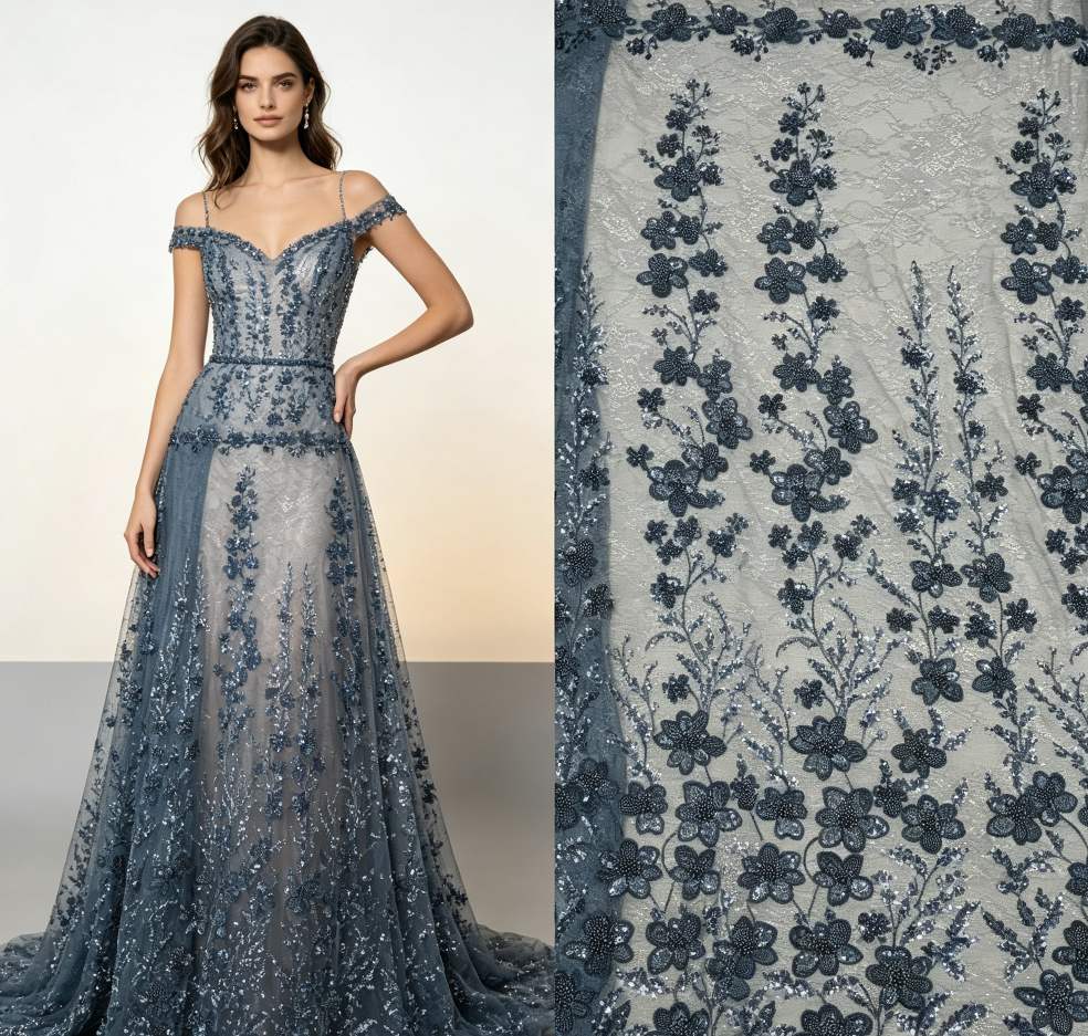 Beaded Lace — SZ1256 — عرض 8