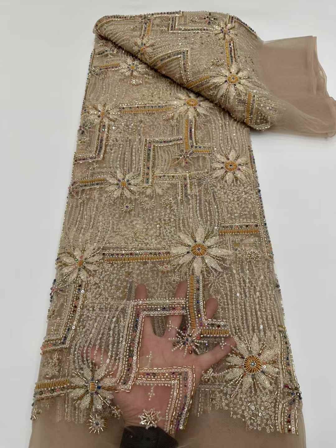 Beaded Lace — SZ1273 — view 2
