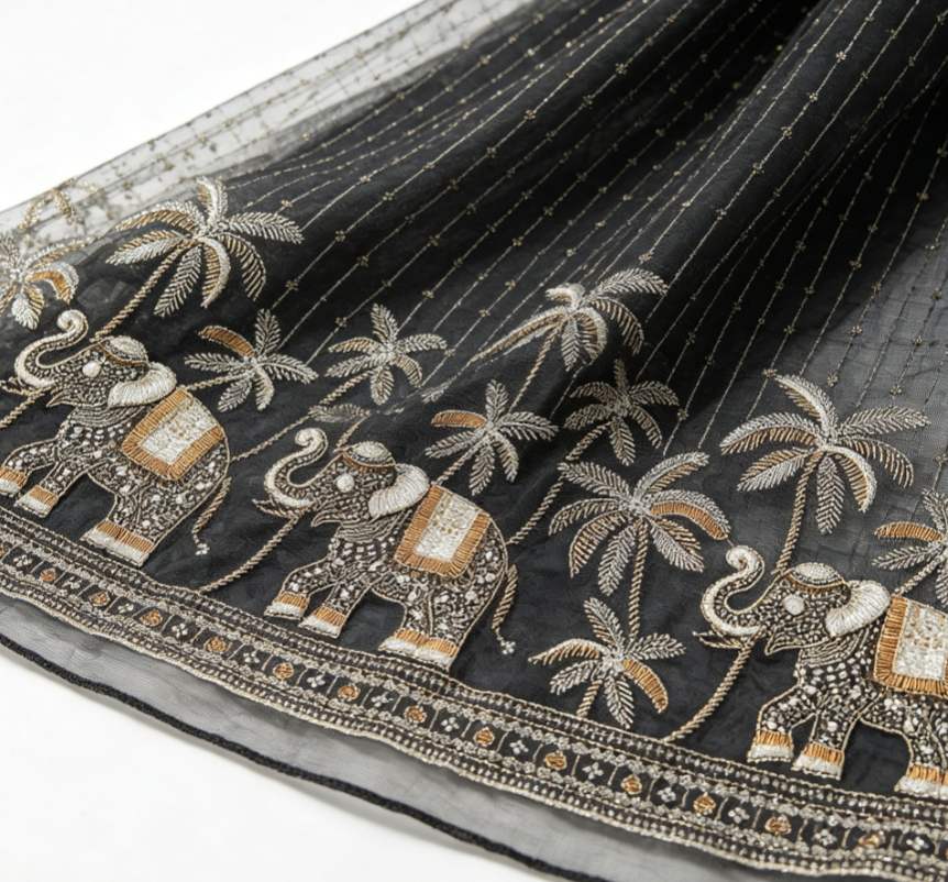 Beaded Lace — SZ1285 — vista 4