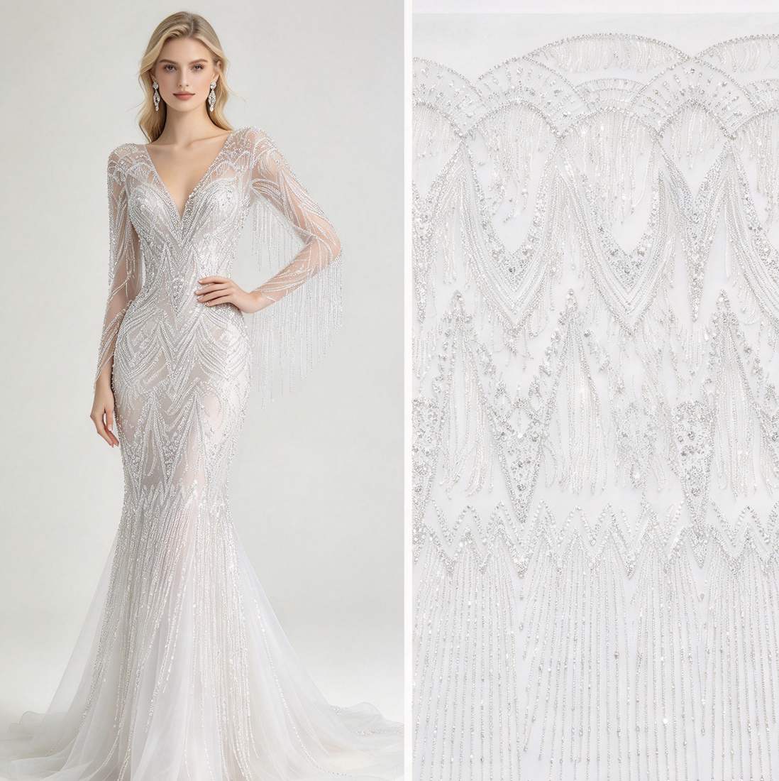 Beaded Lace — SZ1316 — عرض 3