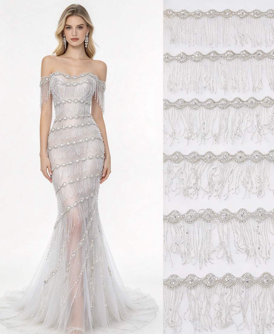 Beaded Lace — SZ1318 — عرض 3