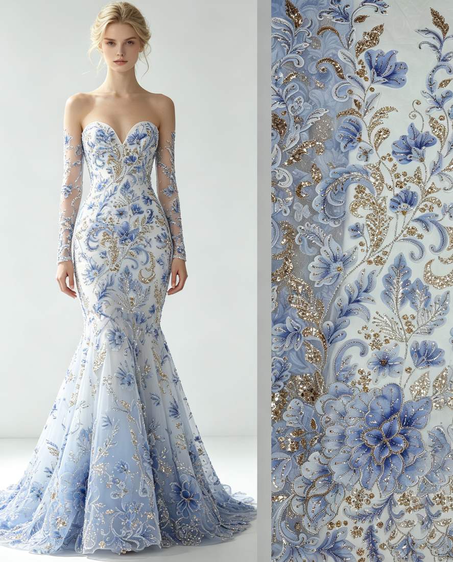 Beaded Lace — SZ1356 — عرض 5
