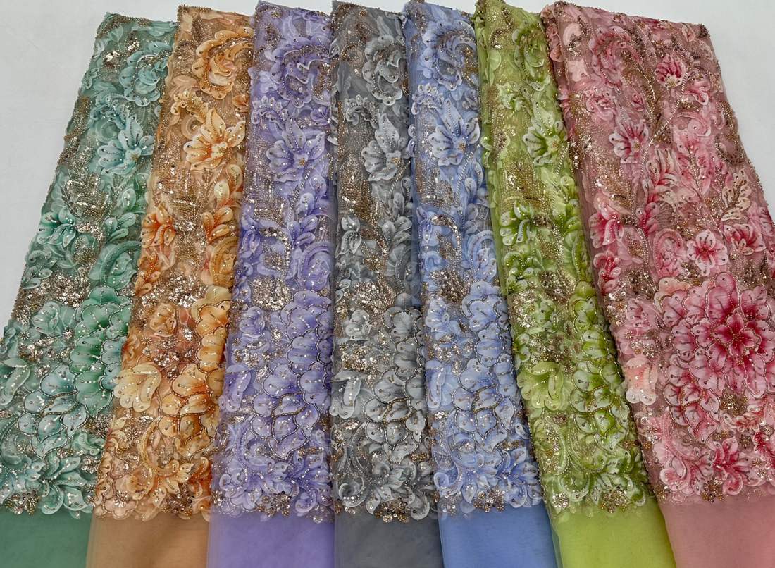 Beaded Lace — SZ1356 — عرض 8