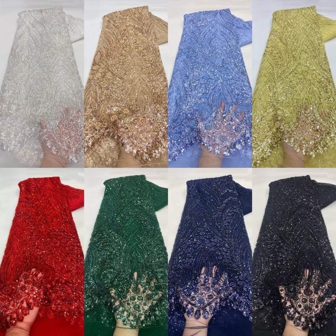 Beaded Lace — XX-3872 — عرض 6