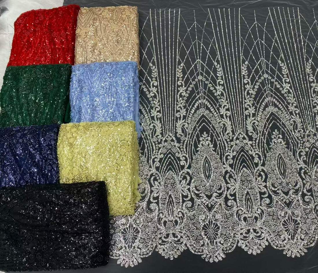 Beaded Lace — XX-3873 — عرض 5