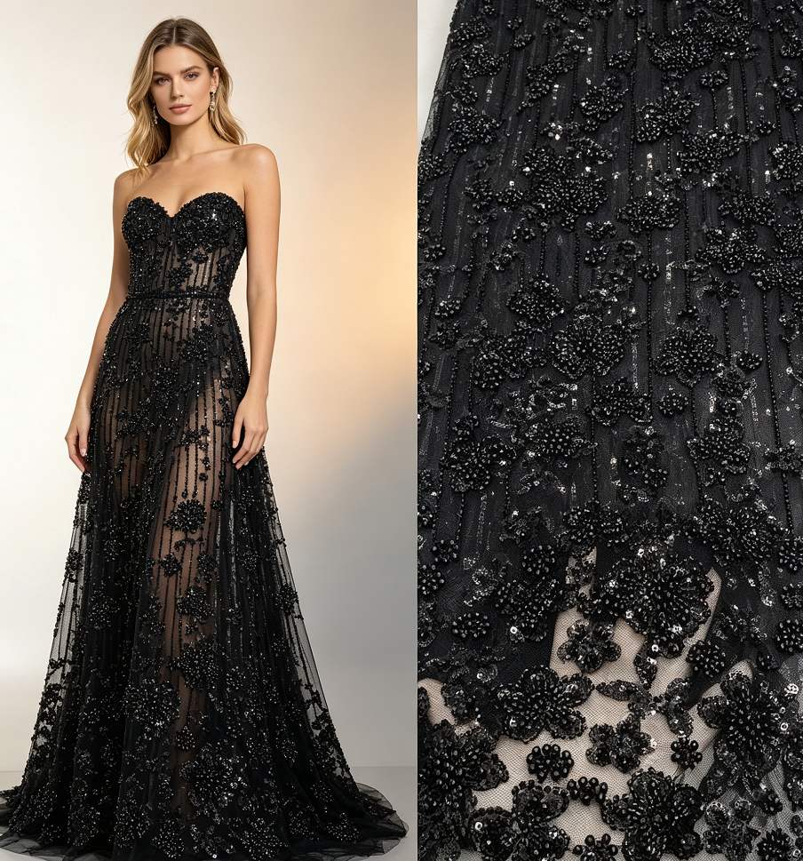 Beaded Lace — XX-3881 — عرض 8