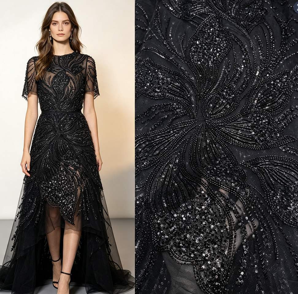 Beaded Lace — XX-3890 — عرض 8