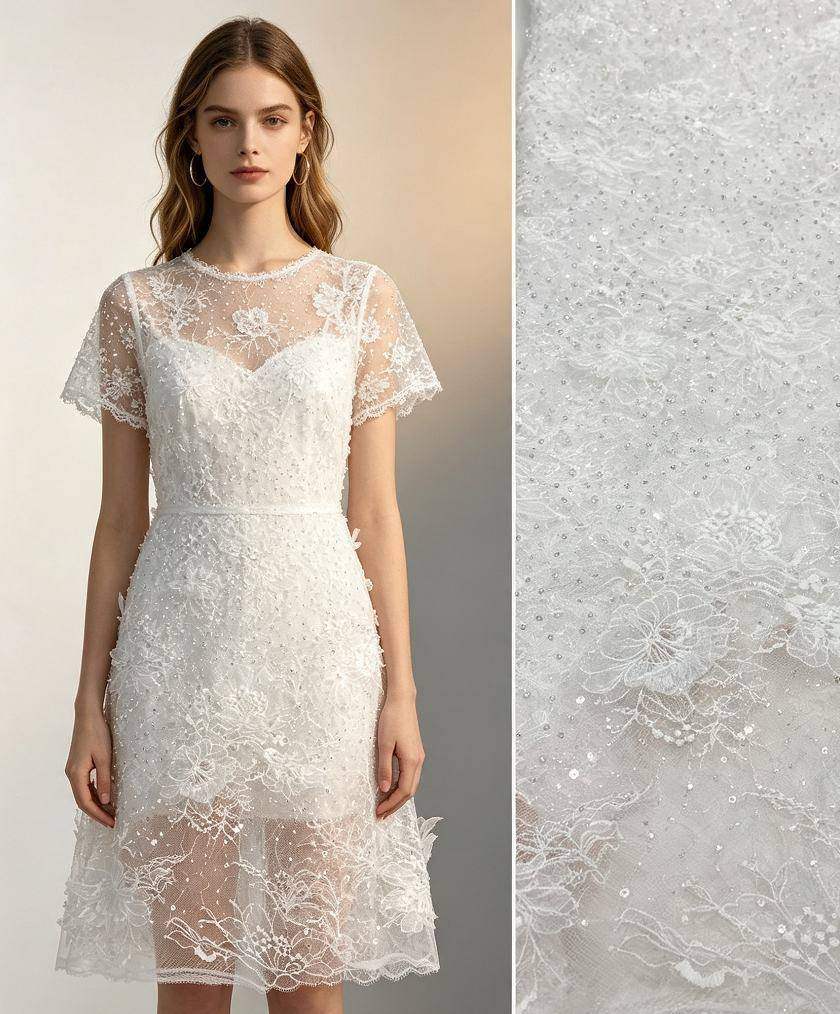Beaded Lace — XX-3906 — view 2