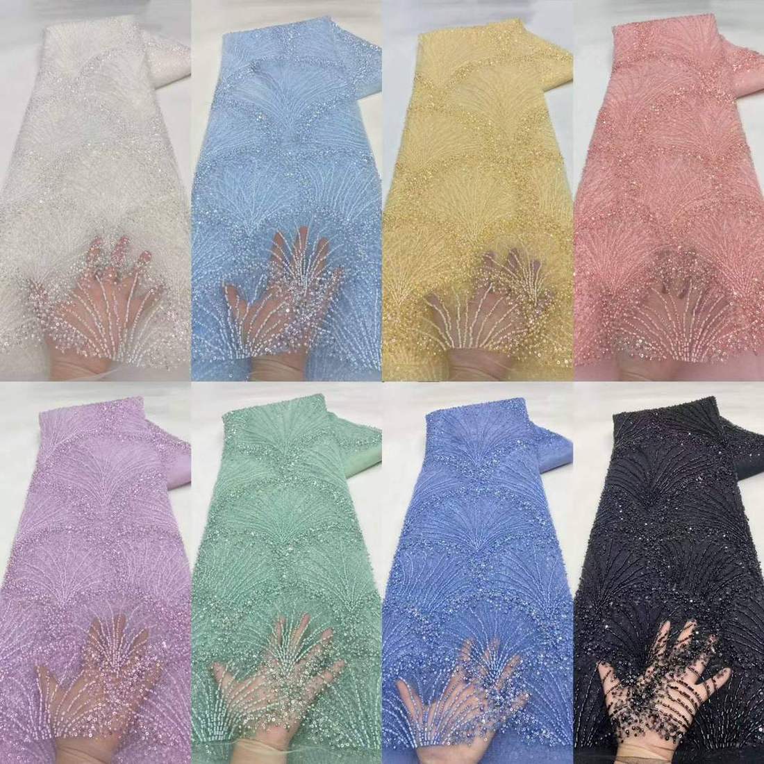 Beaded Lace — XX-3911 — view 2