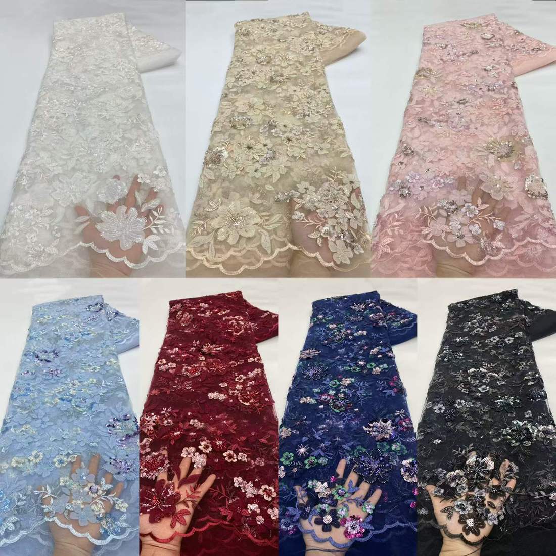 Beaded Lace — XX-3940 — عرض 8