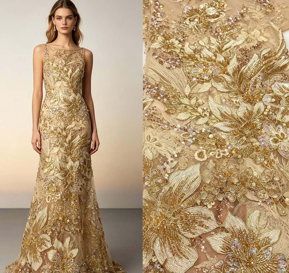 Beaded Lace — XX-3961 — vista 7