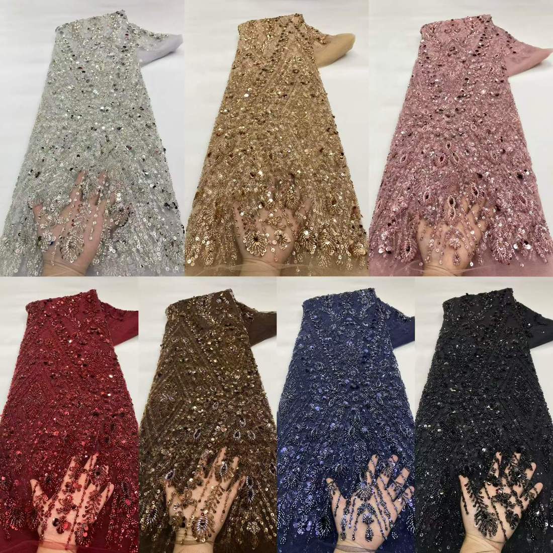 Beaded Lace — XX-4008 — عرض 8