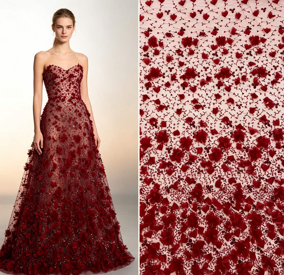 Beaded Lace — XX-4016 — عرض 8