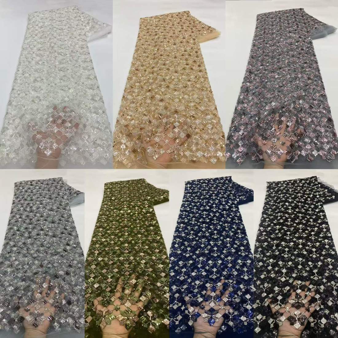 Beaded Lace — XX-4018 — vista 5