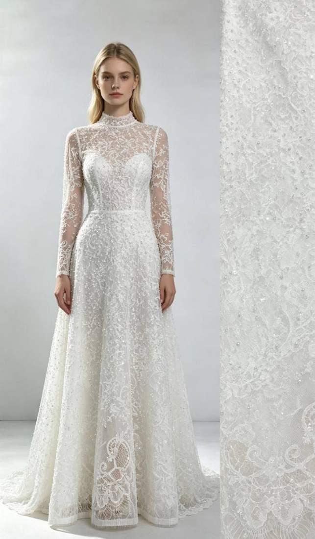 Beaded Lace — XX-4040 — view 2