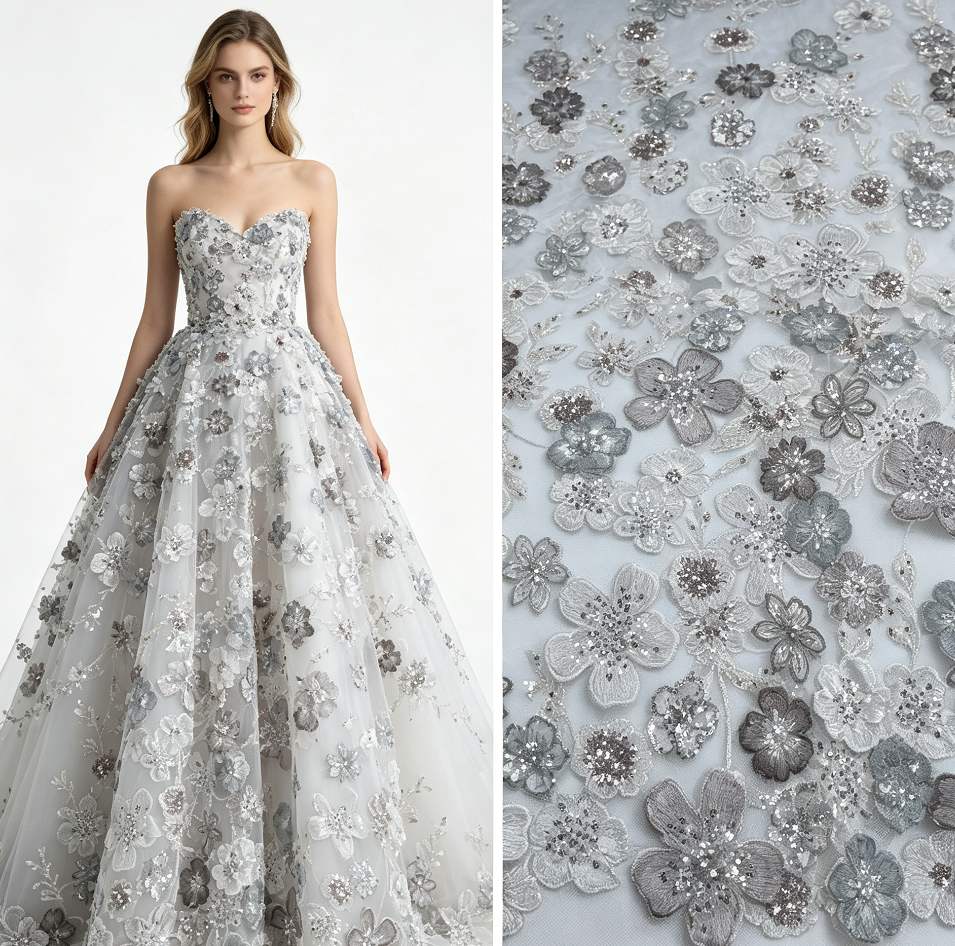 Beaded Lace — HY-HY013 — عرض 6