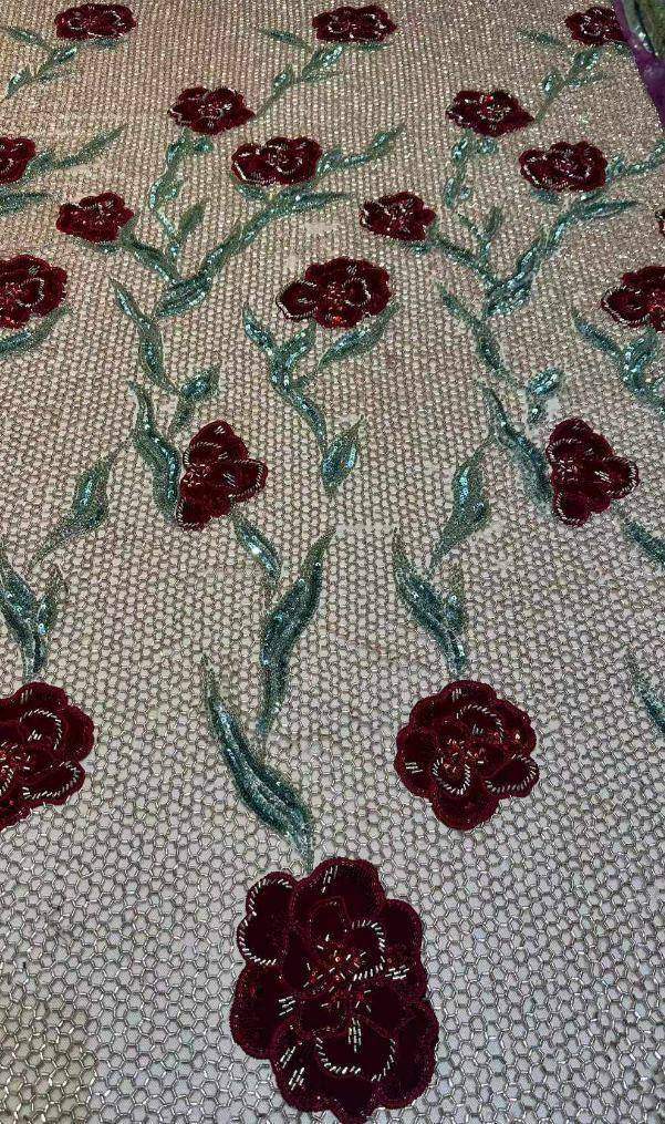 Beaded Lace — HY-HY025 — view 2