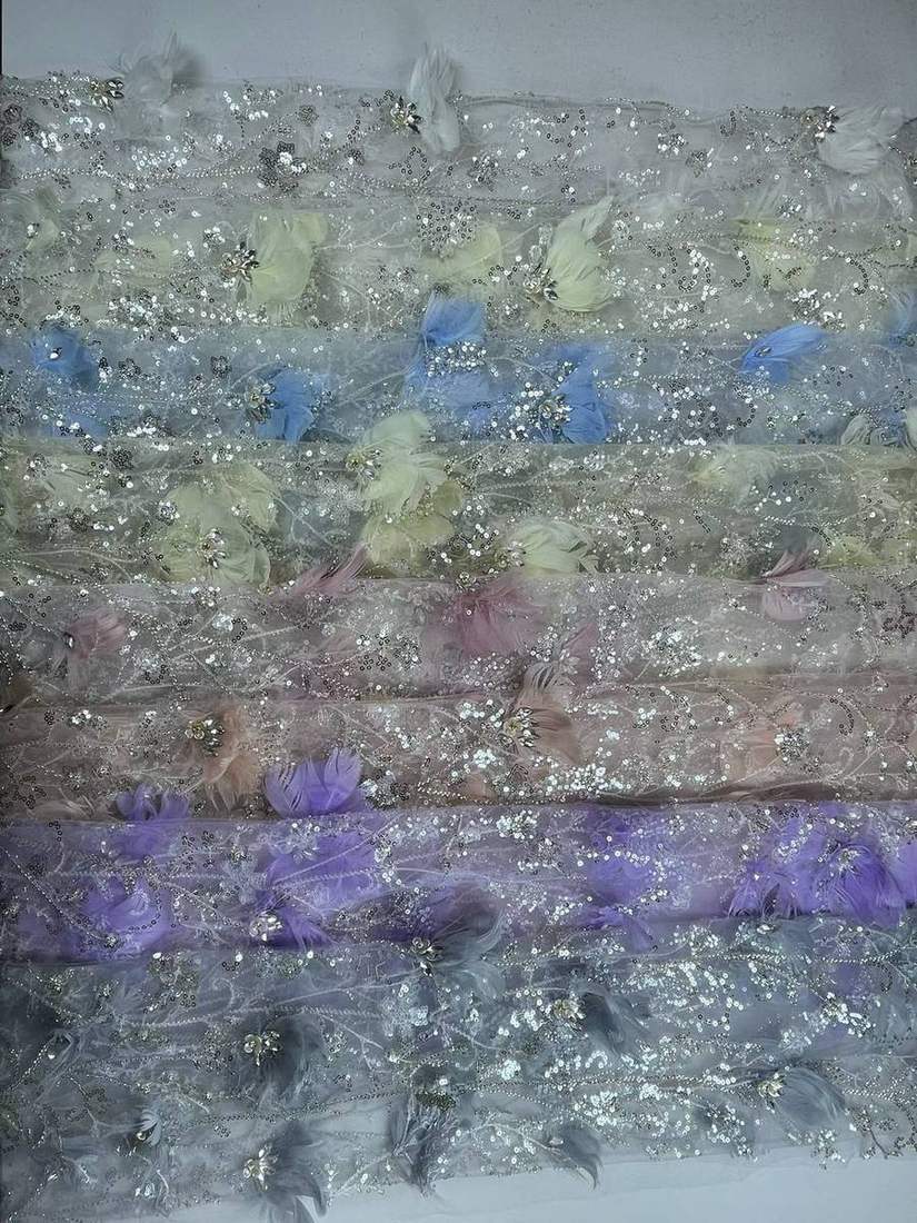 Beaded Lace — HY-HY030 — Beaded Lace — HY-HY030