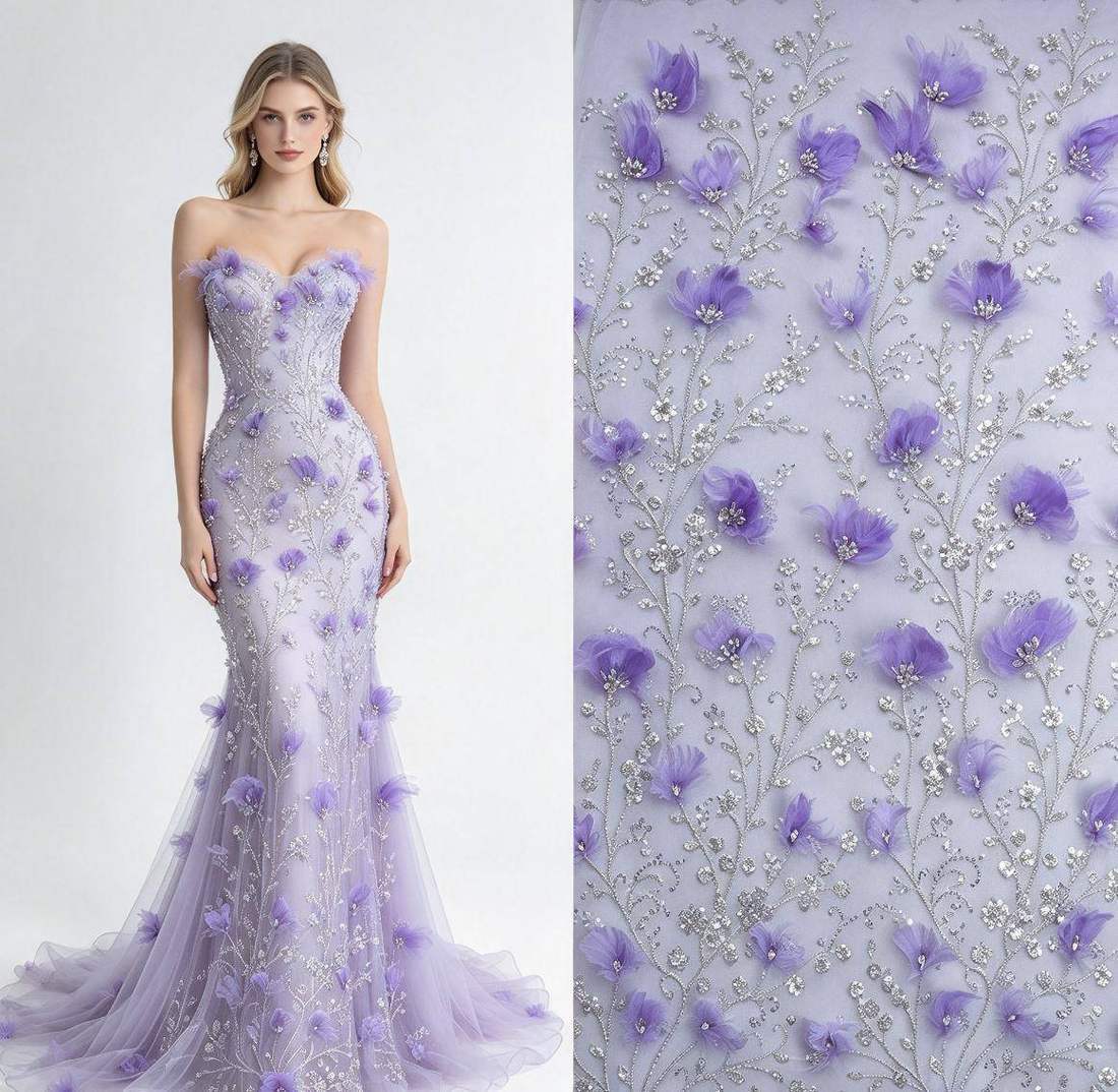 Beaded Lace — HY-HY030 — view 2
