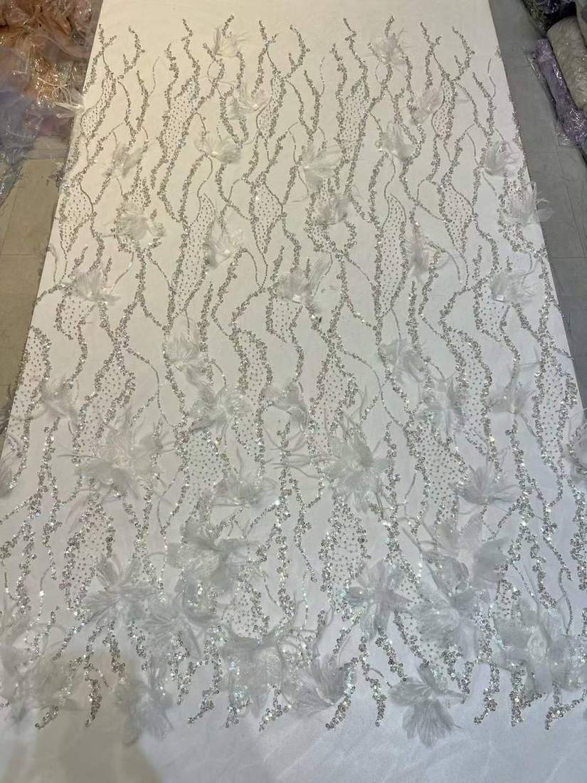 Beaded Lace — HY-HY033 — view 3