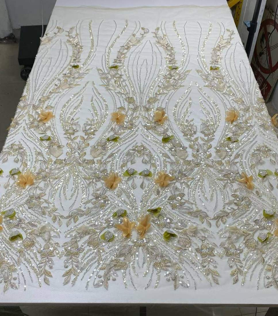 Beaded Lace — HY-HY037 — view 3