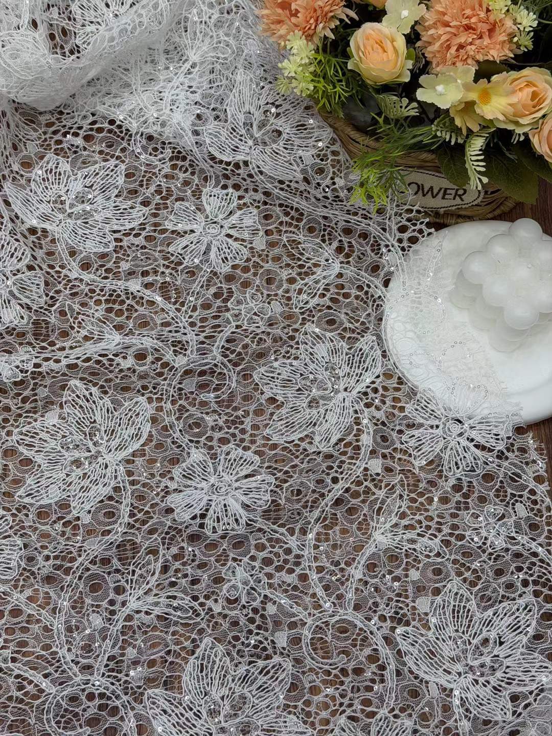 Renda Guipure — SR0012 — paparan 3