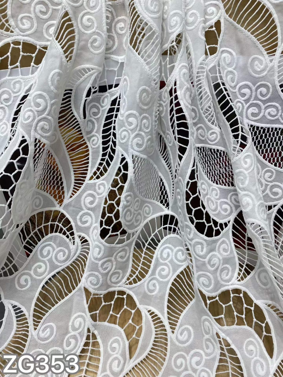Embroidered Lace — TX007 — Embroidered Lace — TX007