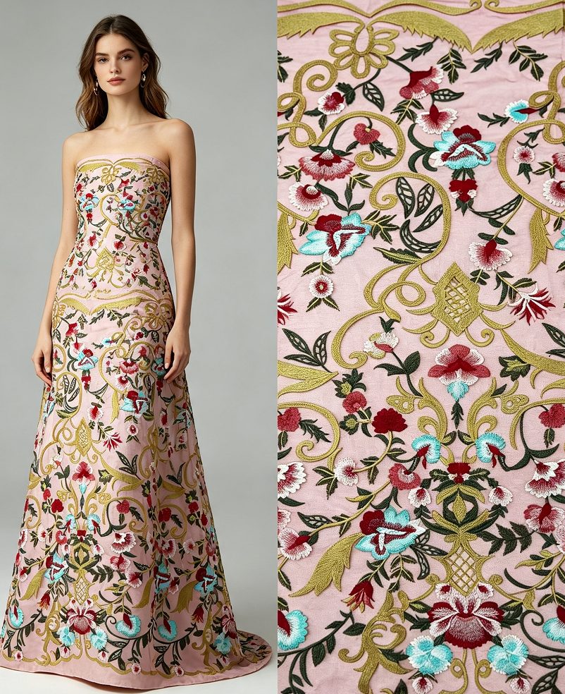 Embroidered Lace — 1364 — Embroidered Lace — 1364