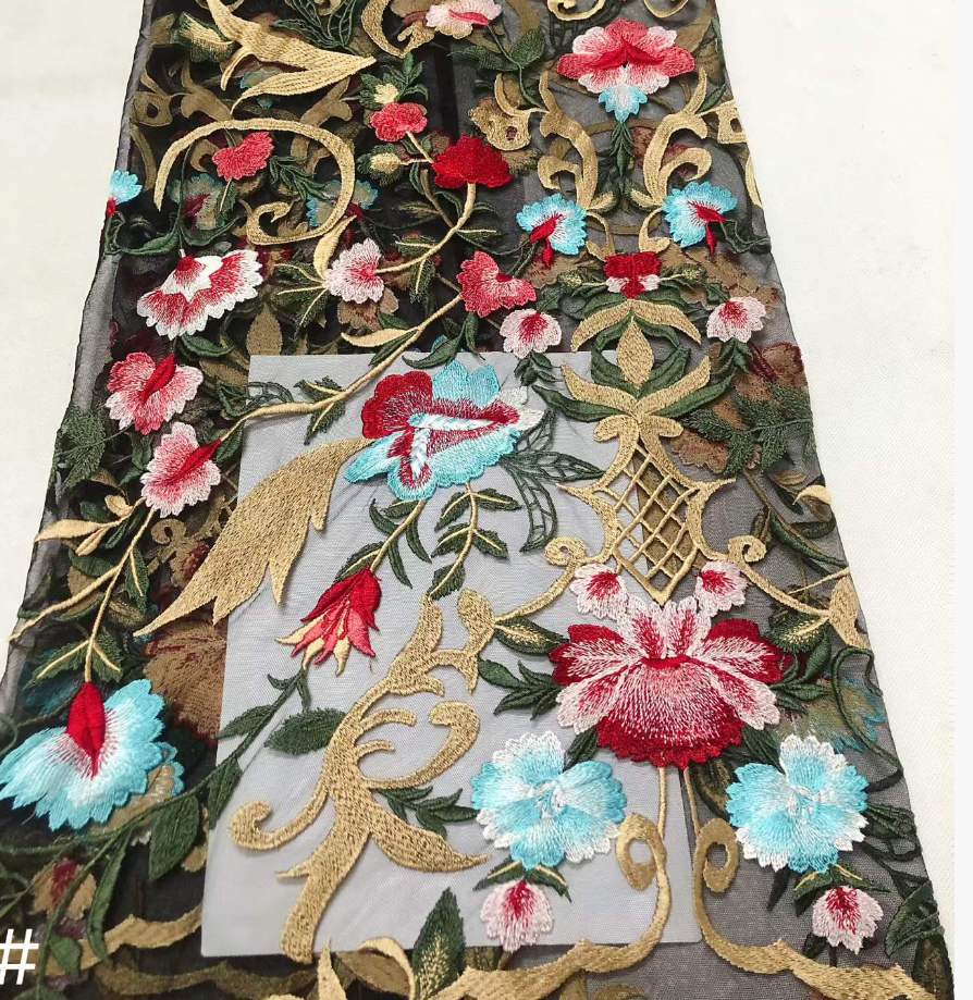 Embroidered Lace — 1364 — عرض 5
