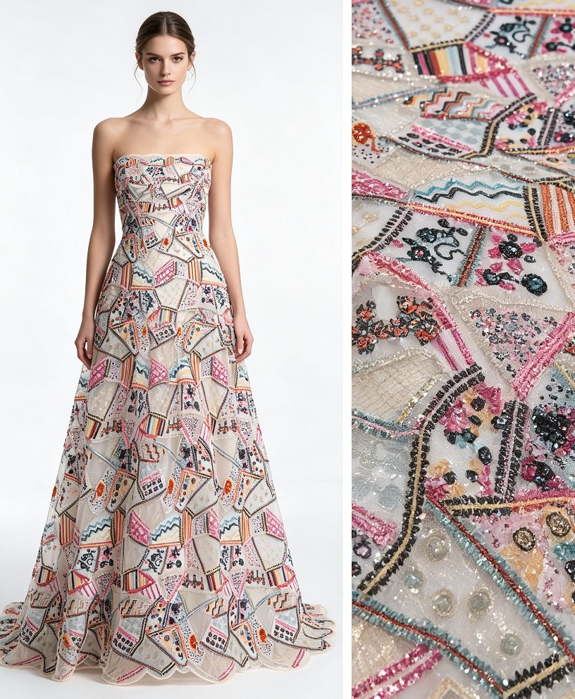 Embroidered Lace — 1767 — Embroidered Lace — 1767