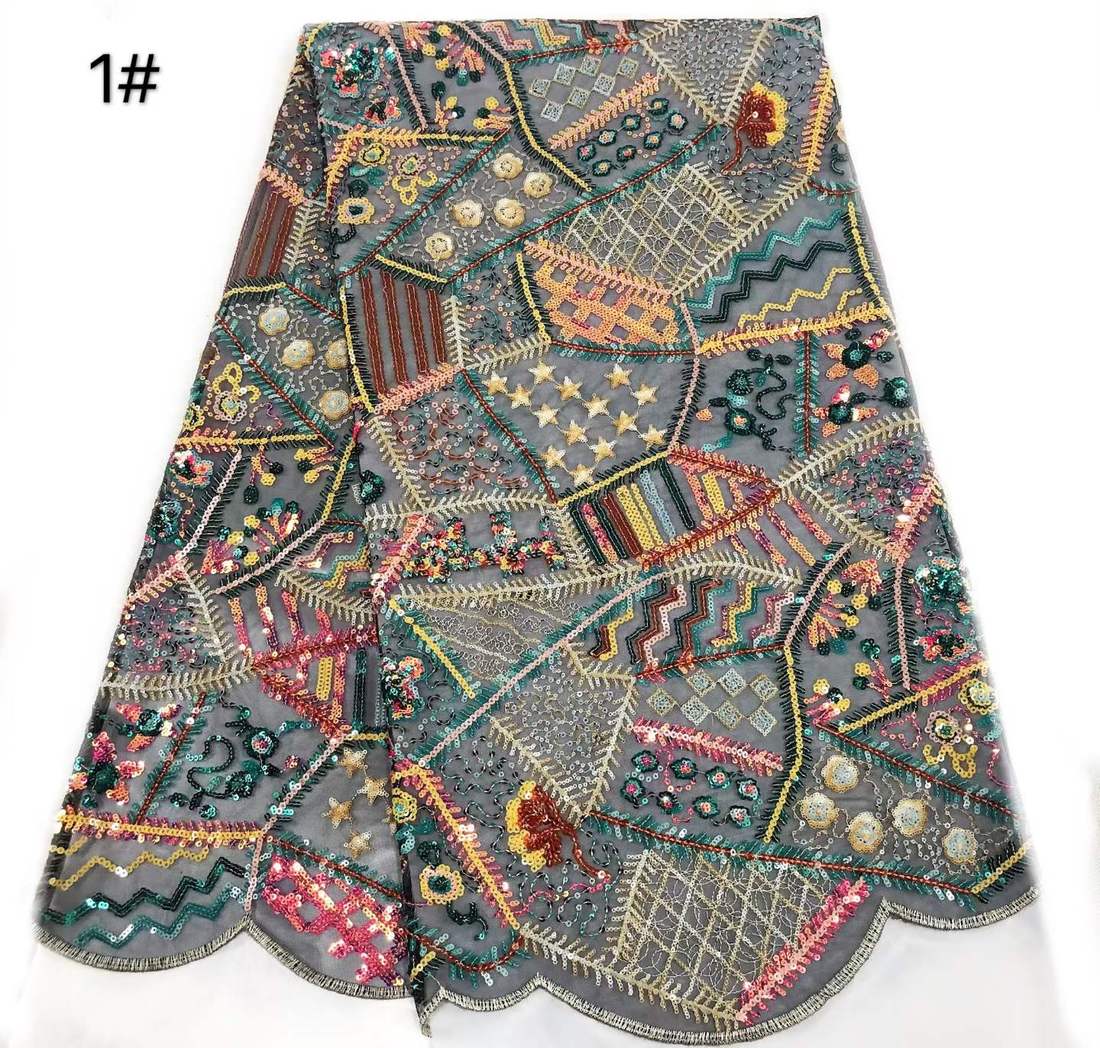 Embroidered Lace — 1767 — عرض 3