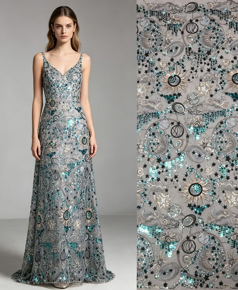 Embroidered Lace — 1859 — Embroidered Lace — 1859