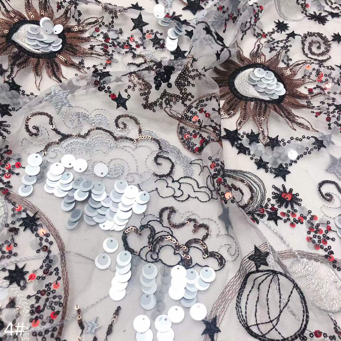 Embroidered Lace — 1859 — عرض 4